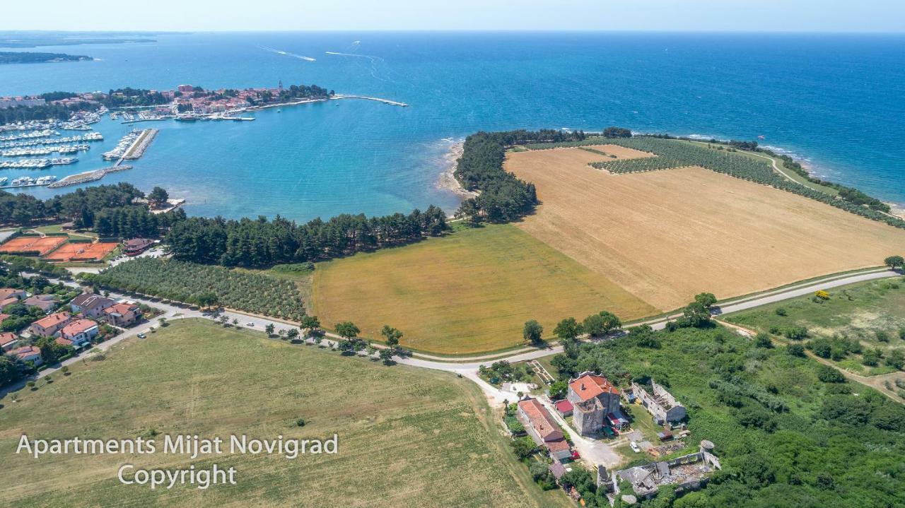 Apartments Mijat Novigrad Istria Kültér fotó