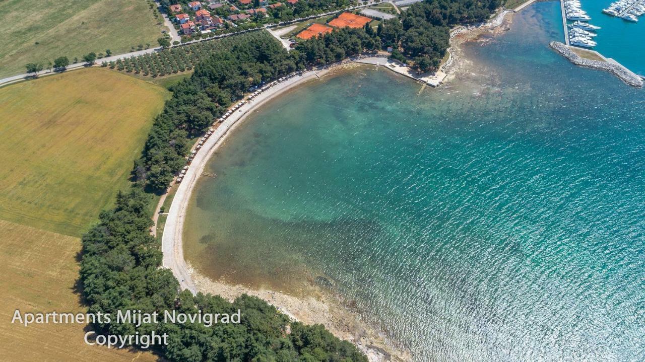 Apartments Mijat Novigrad Istria Kültér fotó