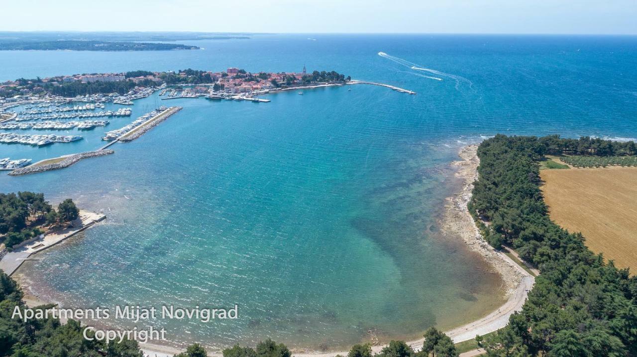 Apartments Mijat Novigrad Istria Kültér fotó