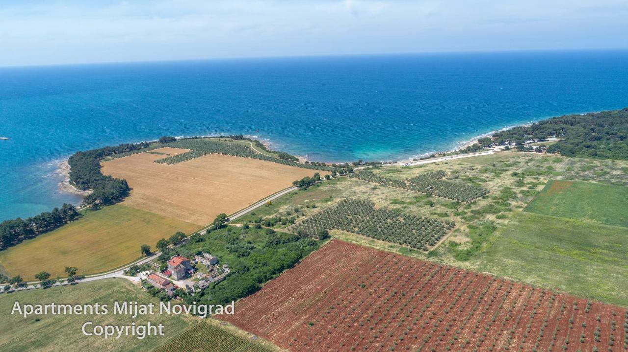 Apartments Mijat Novigrad Istria Kültér fotó