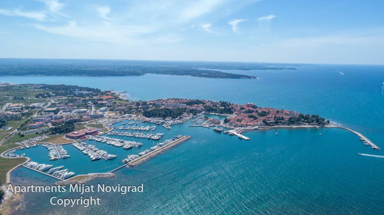 Apartments Mijat Novigrad Istria Kültér fotó